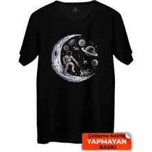 Çakılap Astronot  Baskılı Tişört (Rgl-Ast)