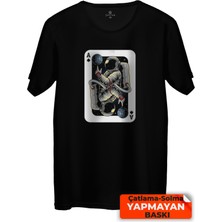 Çakılap Astronot  Baskılı Tişört (Rgl-Ast)