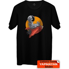 Çakılap Astronot  Baskılı Tişört (Rgl-Ast)