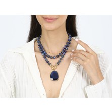 LapisMar Atelier Lapis Lazuli Tasarım Kolye