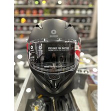 Shiro Kask Shıro SH-508 Mat Siyah Çene Açılır