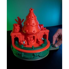 Turansoy Craft Yeni Yıl Hediyesi Hareketli Oyuncak Yılbaşı Oyuncak Büyük Boy 25CM