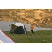 Zey Camping Tekodalı Imperteks Kamp Çadırı Turuncu