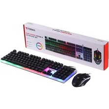 Torima Tmk-03 Gaming Rgb Işıklı Kablolu Q Klavye ve Mouse