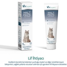 Vitexpert Anti Hairball Malt Paste Tüm Kediler Için Tüy Yumağı Önleyici Sindirime Yardımcı Malt Macun 100 gr