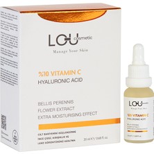 Lou Cosmetic Cilt Aydınlatıcı C Vitamini Serumu 20 ml