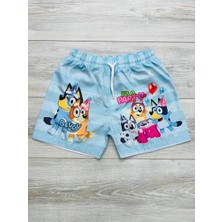 Neat Kids Erkek Çocuk Bluey Şort Boxer Mayo