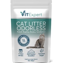 Vitexpert Aktif Karbon Kedi Kumu Koku Giderici 150G