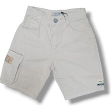 Jack & Lions Tek Kargo Cepli Keten Kapri 4/9
