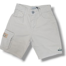 Jack & Lions Tek Kargo Cepli Keten Kapri 4/9