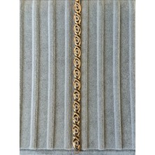 Zd Bellefemme Çelik Xuping Vip. 14 Ayar Renk Gold Kuyumcu Model Zirkon Taşlı 17CM Bileklik