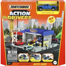 Matchbox Aksiyon Sürücüleri Oyun Seti GVY82 - Auto Shop Çok Renkli