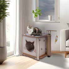 Pati Homes Patihomes Kedi Tırmalama Evi - Kedi Tırmalaması - Kedi Tırmalama Tahtası