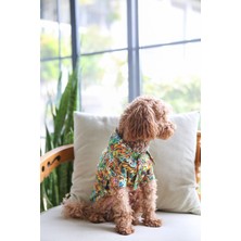 Salya Store Summer Flowers Yazlık Köpek Gömleği 0 - 15 kg
