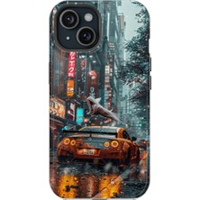 Woppshop Samsung Galaxy M31S Uyumlu Silikon Kılıf - Nıssan Gtr 3