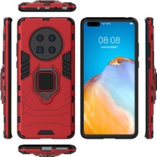 MY Boutique1 Huawei Mate 40 Için Kılıf 360 &deg; Dönen Halka Darbeye Kapak Kickstand Damla (Yurt Dışından)