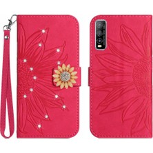 MY Boutique1 Vivo Yvivo Telefon Kılıfı Için Flip Cüzdan Kredi Kartı Pu Deri Flip Tpu (Yurt Dışından)