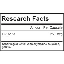 Lawless Labs Lawless BPC-157 Peptide 60 Kapsül