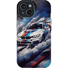 Woppshop Apple iPhone 12 Uyumlu Silikon Kılıf - Bmw 4