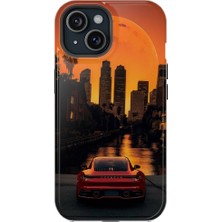 Woppshop Apple iPhone 11 Pro Uyumlu Silikon Kılıf - Porsche