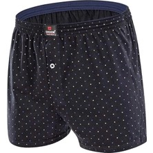 Erdem Erkek Penye Karışık Desenli Boxer 1400 - 3 Adet