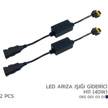 Niken LED Arıza Işığı Giderici Canbus Aparatı H11 (40W) 2 Adet