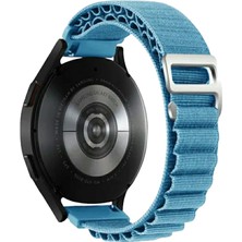 FirstModel 20 mm Universal Alpine Bant Kordon Akıllı Pimli Mavi