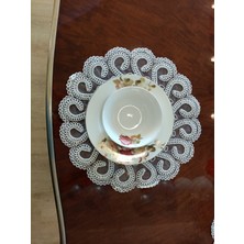 Neu Bella Home Amerikan Servis Nakış Lüks Supla Ahtapot Masa ve Sunum Takımı Çeyizlik