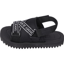 Tommy Hilfiger Siyah Kadın Sandalet EN0EN02462BDS