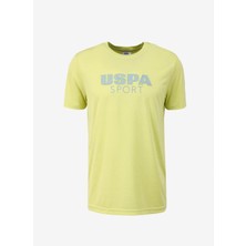 U.S. Polo Assn. Bisiklet Yaka Fıstık Erkek T-Shirt CİGA