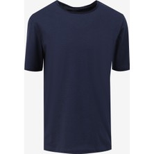 Lee Bisiklet Yaka Lacivert Erkek T-Shirt L241570410 Bisiklet Yaka T-Shirt