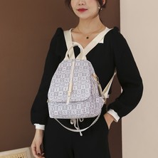 Blitz Deal Sırt Çantası Kadın Yeni Yumuşak Deri Sırt Çantası Moda Çok Yönlü Aşınmaya Dayanıklı Crossbody Göğüs Çantası Kadın Küçük Sırt Çantası (Yurt Dışından)