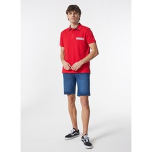 Tommy Hilfiger Kırmızı Erkek Polo T-Shirt MW0MW34786