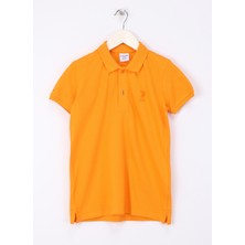 U.S. Polo Assn. Turuncu Erkek Çocuk Regular Fit Polo T-Shirt TP01IY024