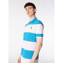 U.S. Polo Assn. Saks Erkek Regular Fit Polo T-Shirt GİMLE
