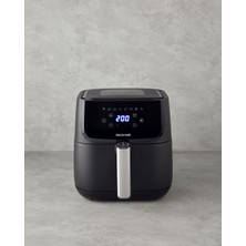 English Home Aıf 2001 Dijital Çıkarılabilir Sepetli Air Fryer Xl Siyah-Krom