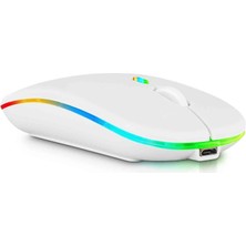 Redmud Teknoloji Huawei Matepad Pro 11 Inç (2024) XYAO-W00 Model Uyumlu Rgb Işıklı (7 Renkli)  Bluetooth & Wireless Türkçe Klavye Mouse Seti Design By Newface
