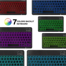 Redmud Teknoloji Honor Pad 9  Rgb Işıklı (7 Renkli)Bluetooth & Wireless Türkçe Klavye Mouse Seti