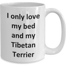 Bexdore Komik Tibet Terrier Kupa - Kahve Fincanı Tibet Terrier Köpek Kahve Fincanı - Ingilizce Kahve Kupa
