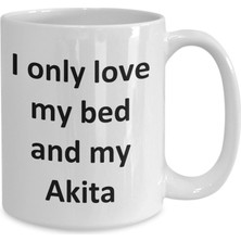 Bexdore Komik Akita Kupa - Kahve Fincanı Akita Köpek Kahve Fincanı - Ingilizce Kahve Kupa Bardak