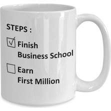 Bexdore Komik Işletme Okulu Mezuniyet Kupa - Mba Öğrencisi Mezuniyet, Ingilizce Kahve Kupa Bardak