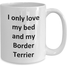 Bexdore Komik Border Terrier Kupa - Border Terrier Köpek Kahve Fincanı - Ingilizce Kahve Kupa Bardak