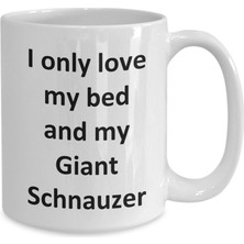 Bexdore Komik Dev Schnauzer Kupa - Dev Schnauzer Köpek Kahve Fincanı - Ingilizce Kahve Kupa Bardak