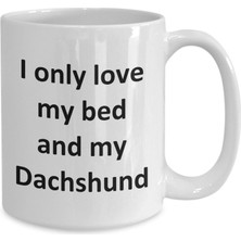 Bexdore Komik Dachshund Kupa - Kahve Fincanı Dachshund Köpek Kahve Fincanı - Ingilizce Kahve Kupa