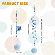 Decisive 4 Adet Degrade Kediler Bahar Oyuncaklar Asılı Kediler Oyuncak Asılı Kapı Interaktif Kediler Oyuncaklar Kediler Top Oyuncaklar (Yurt Dışından)