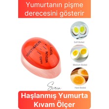 Svein Dublör Yumurta Zamanlayıcı Göstergeli Egg Timer Pişirme Haşlama Süresi Kıvam Ayarlama Aparatı