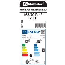 Matador 165/70 R13 79T Mp62 Awevo Oto 4 Mevsim Lastiği ( Üretim Yılı: 2024 )