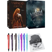 Varislerin Oyunu - Karanlığın Şehri 1 + Kalem + Not Defteri