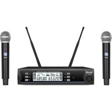 Roof R-105EE 2X99 Kanal Uhf 2 El Telsiz Mikrofon