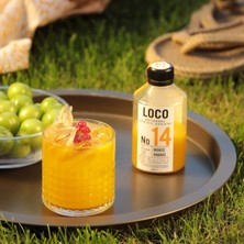 LocoShop No 14 Mango Ananas Artizanal Alkolsüz Karışımı Taze Sıkma Meyve Kokteyl Mix 900 ml